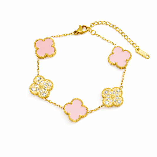 Kalia | Brățară Trifoi Cu Cristale