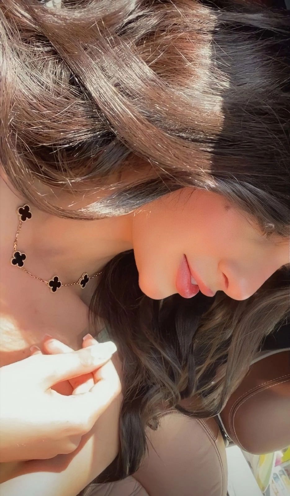 Kalia | Colier Trifoi Negru Regal