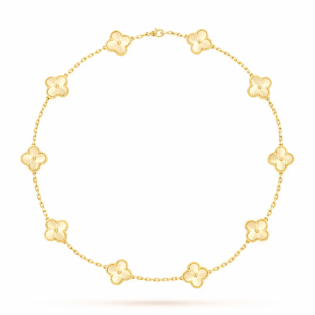 Kalia | Colierul Trifoi Regal Gold