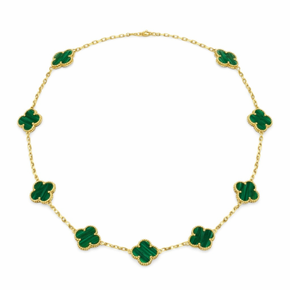 Kalia | Colierul Trifoi Verde Regal