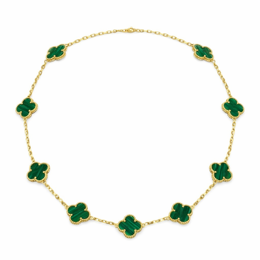 Kalia | Colierul Trifoi Verde Regal