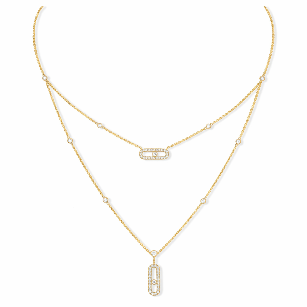 KALIA | Colier Paperclip Gold