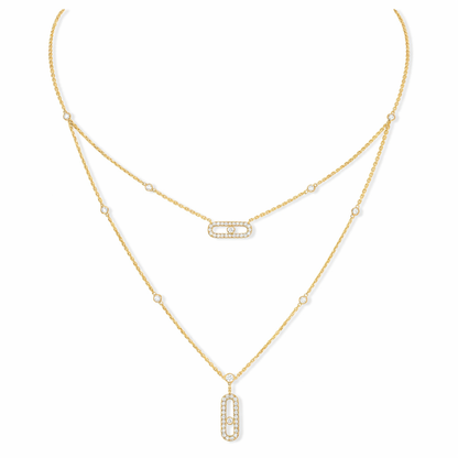 KALIA | Colier Paperclip Gold