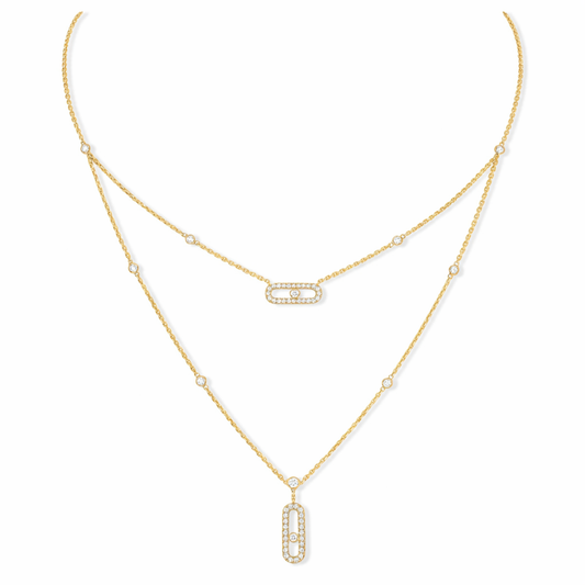 KALIA | Colier Paperclip Gold