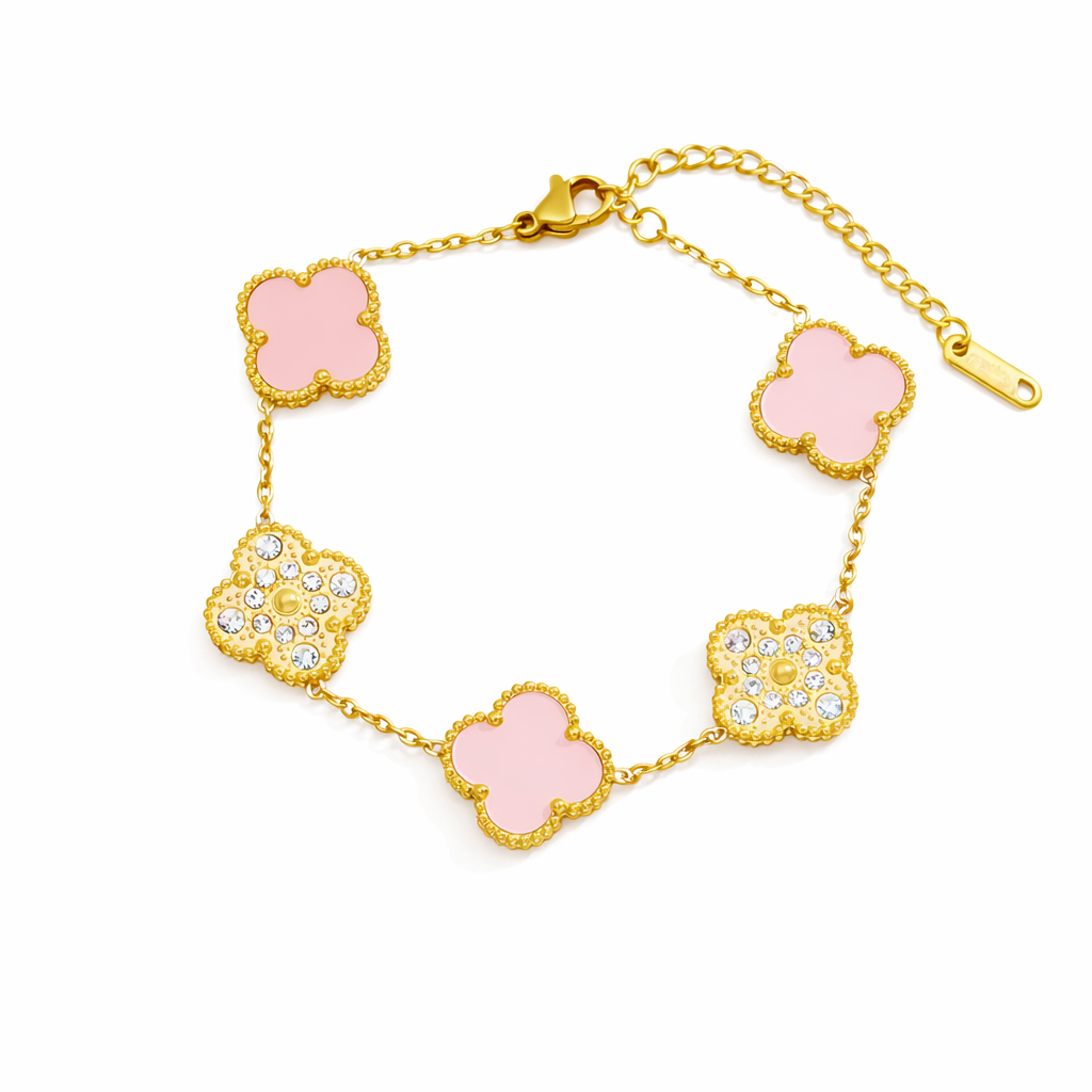 Kalia | Brățară Trifoi Cu Cristale