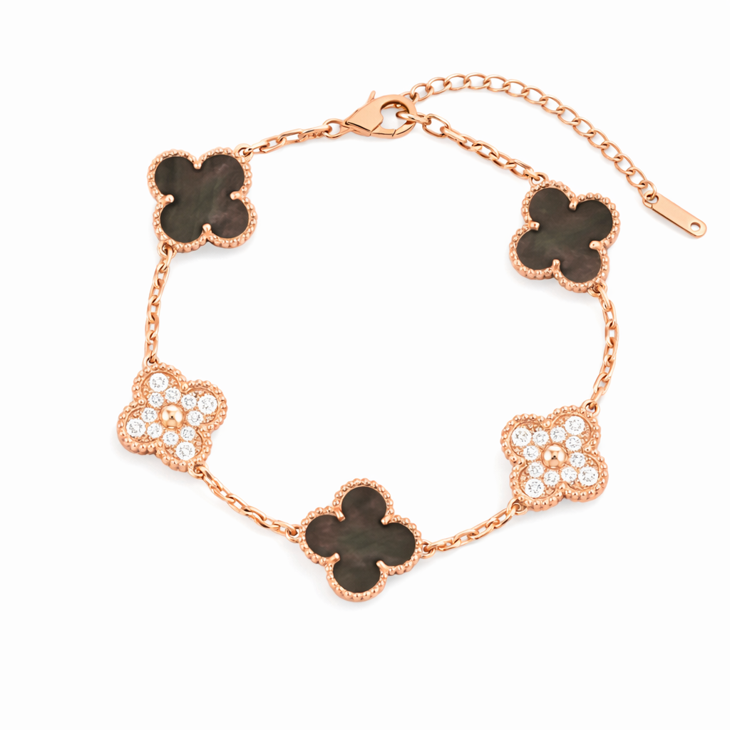 Kalia | Brățară Trifoi Cu Cristale