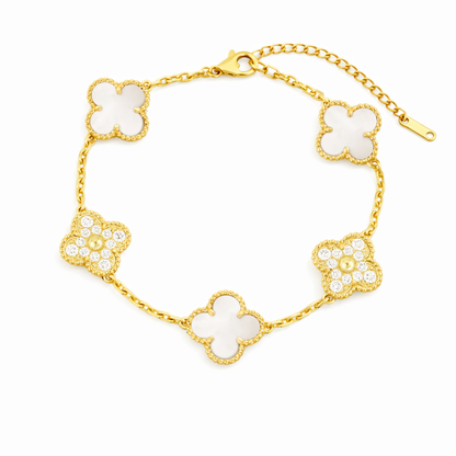 Kalia | Brățară Trifoi Cu Cristale